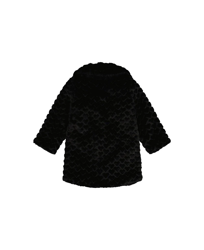 Deux par Toddler Girl ( 2-3 4-5 ) Faux Fur Long Coat