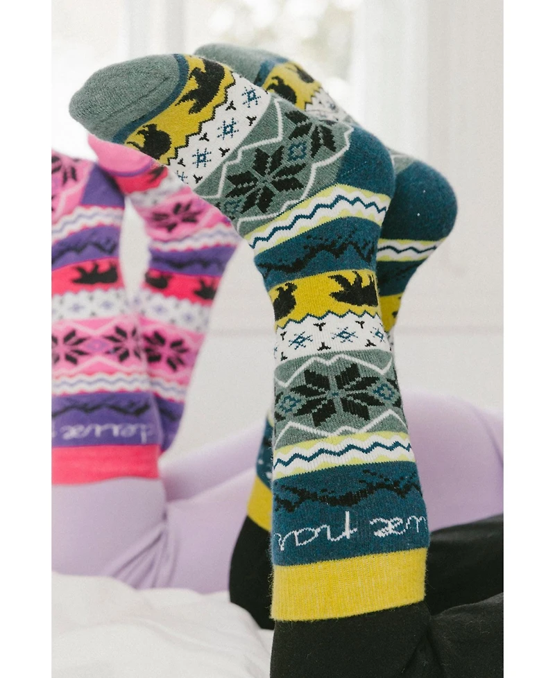Deux par Deux Toddler Boy ( 3T- 4T ) Ski Socks