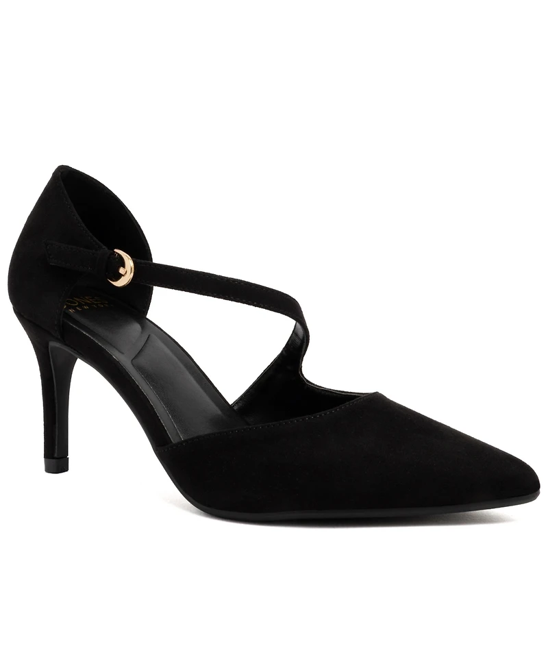 Jones New York Women's Idolene Asymmetrical Pointed Toe Pumps