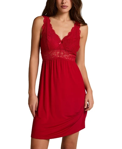 Hunkemoller Women's Nora Lace Slip Dress