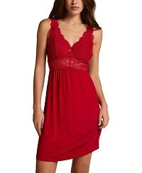 Hunkemoller Women's Nora Lace Slip Dress