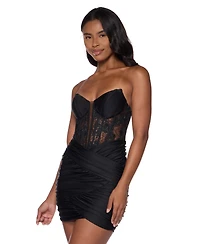 Alex & Sophia Juniors Sweetheart Dress