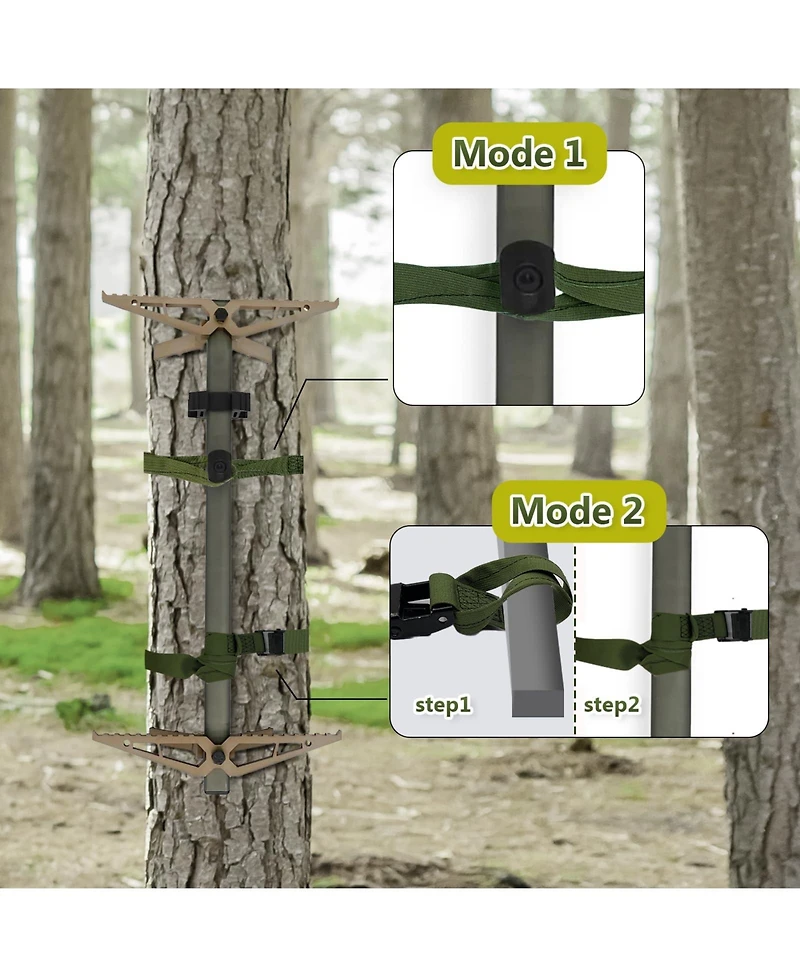 Piscifun Heavy Duty Climbing Stick Replacement Straps Universal Hunting Tree Stand Accessories