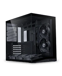 Lian-Li O11D Mini V2 Tempered Glass Pc Case with Fans, Compatible with Atx, M-atx, and Mini-itx Motherboards