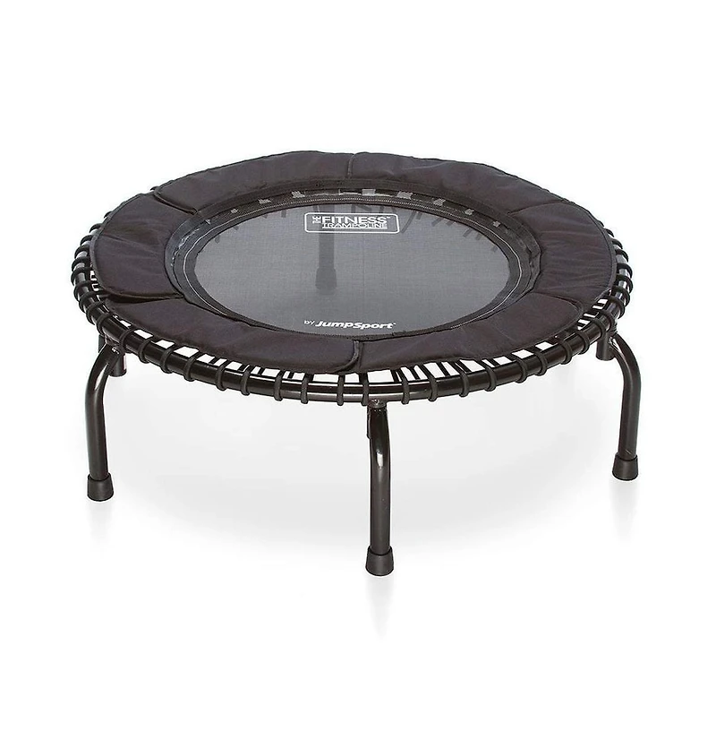 JumpSport 250 Fitness Rebounder Mini Trampoline and Handle Bar Accessory