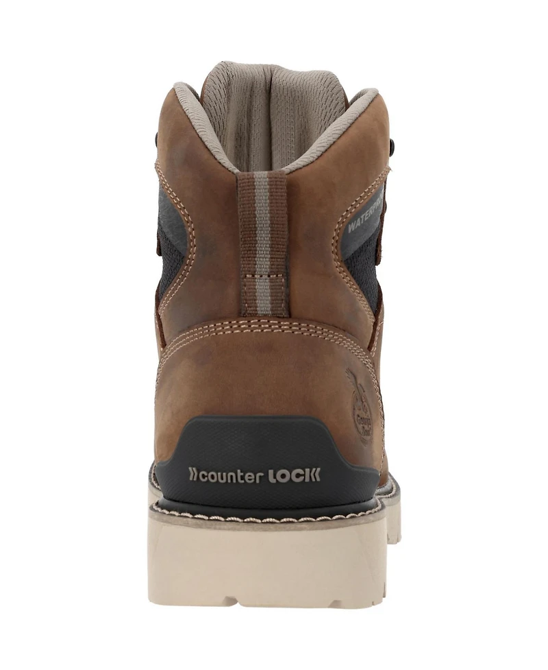 Georgia Boot Men's Carbon Flex 6" Moc-Toe Work