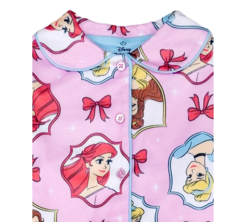 Ame Toddler Boys' 2T-4T Princess Frames Tg Bmj Printed Pajama, 2-Piece Pajama Set