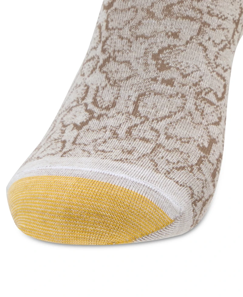 Gold Toe Women's Classic Convertible Short Crew Socks, 3-Pack