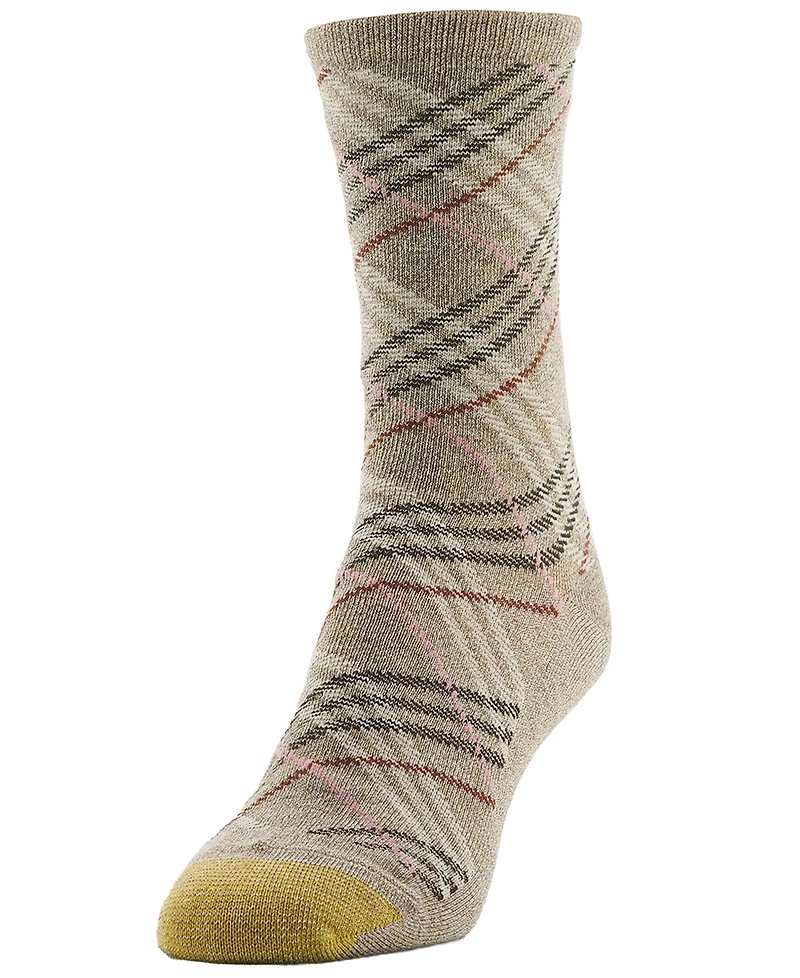 Gold Toe Women's Moisture-Wicking Convertible Short Crew Socks, 6-Pack