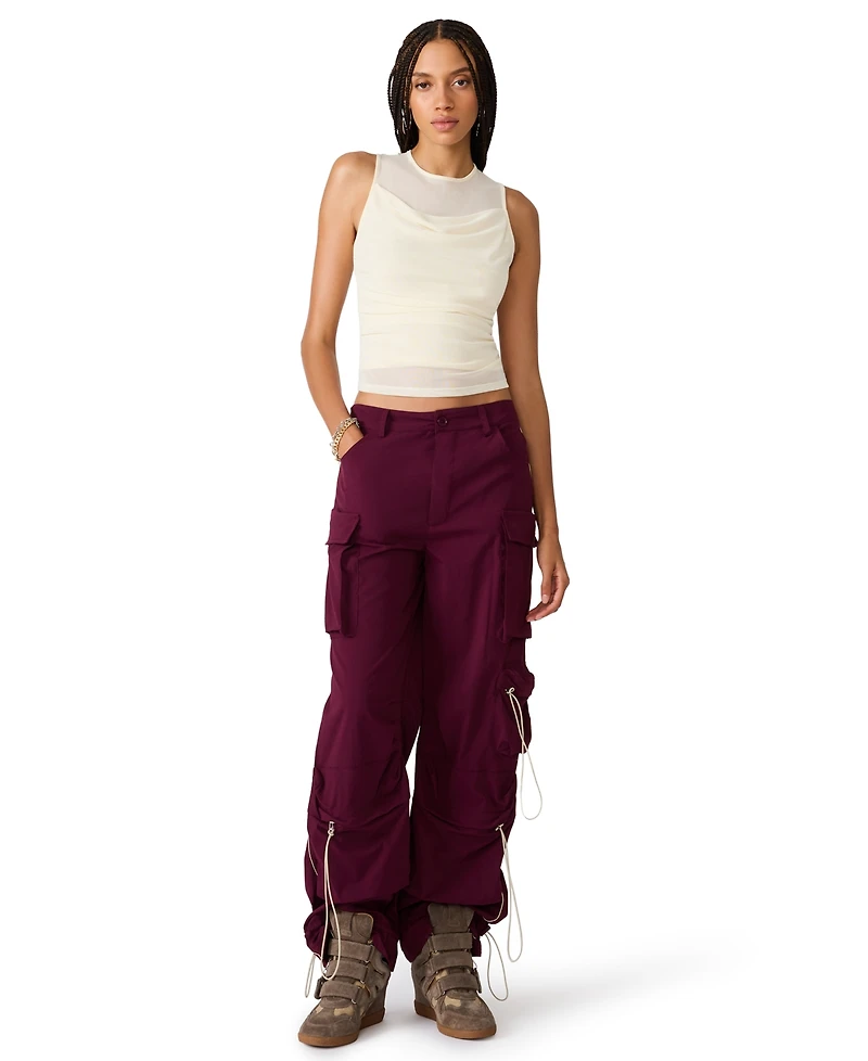 Steve Madden Women's Roman Knit Sleeveless Top