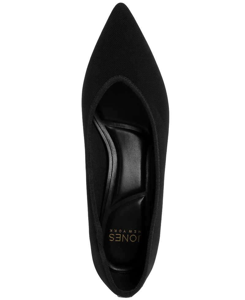 Jones New York Women's Nellon High Vamp Pointed Toe Pumps