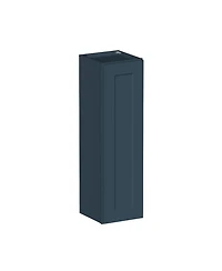 Boyel Living 12"x 42" Standard Wall Cabinet 1 Door 3 Shelves, Kitchen with Solid Wood Frame, Soft-Close Hinge