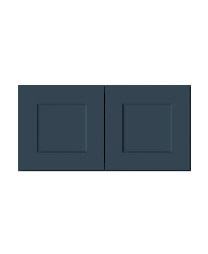 Boyel Living W30" Dove Short Wall Cabinet with Full Overlay Hdf Door for Custom Kitchen or Bathroom
