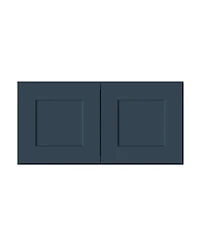 Boyel Living W30" Dove Short Wall Cabinet with Full Overlay Hdf Door for Custom Kitchen or Bathroom
