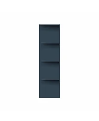 Boyel Living Wall Shelves, Ready to Assemble Kitchen Open Shelves Solid Wood Frame 3 Adjustable Storage