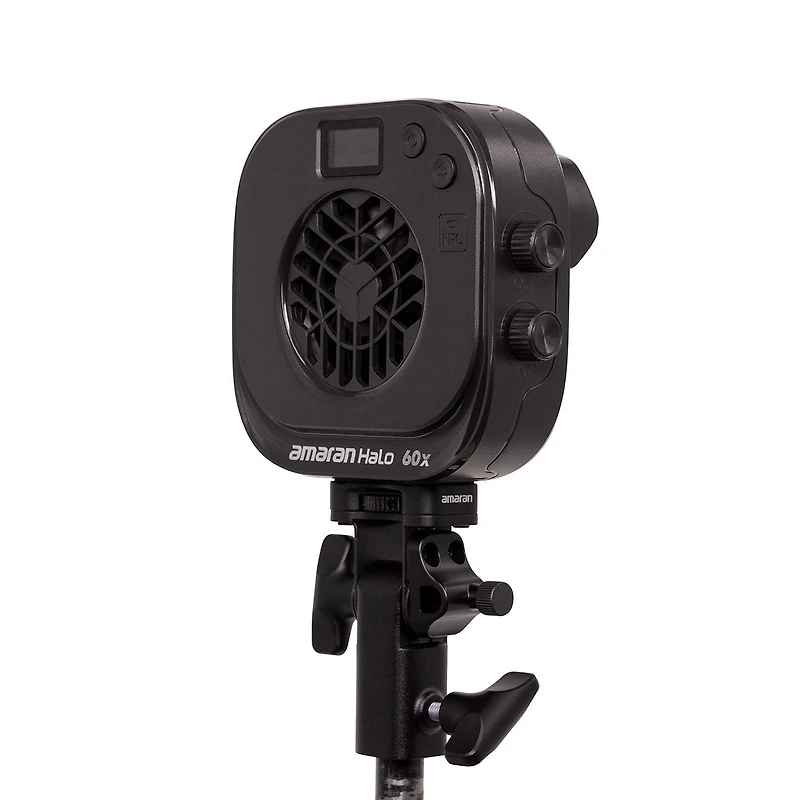 amaran Halo Bi-Color Cob Led Light, Bundle with Softbox and Reflector
