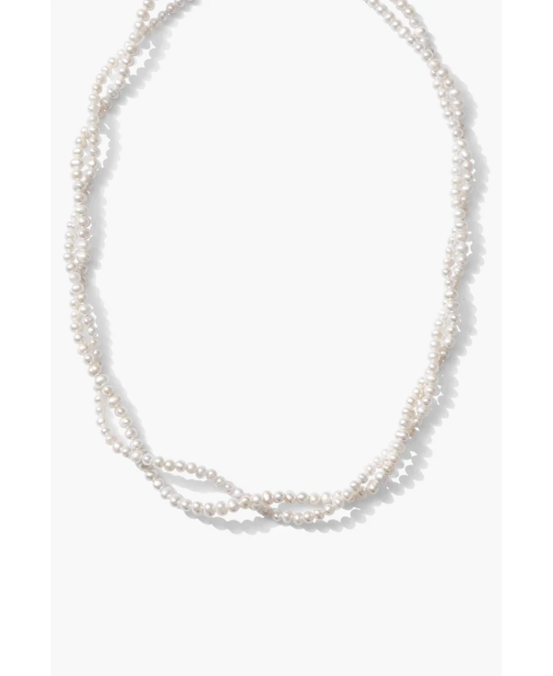 18K Gold Plated Freshwater Pearls - Cece Necklace 17" For Women