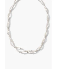 18K Gold Plated Freshwater Pearls - Cece Necklace 17" For Women