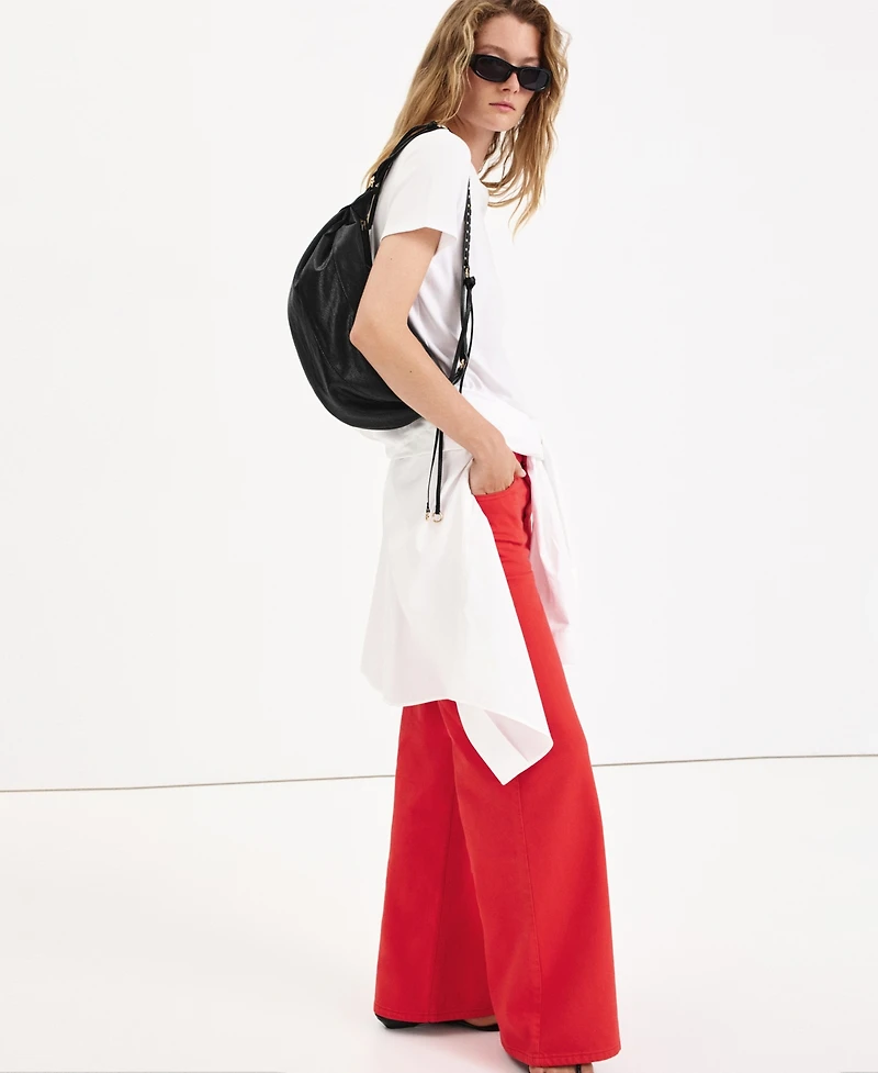 Mango Women's Oval Shoulder Bag
