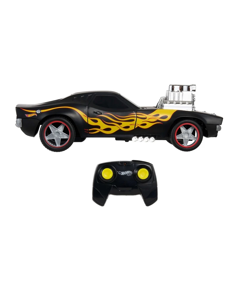 Hot Wheels Rc 1:16 Scale Rodger Dodger, Remote-Control Toy Car, Battery-Operated