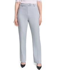 Calvin Klein Women's High-Rise Straight-Leg Modern Fit Pants