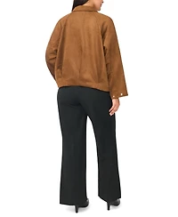 Vince Camuto Plus Raglan-Sleeve Jacket