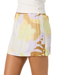 O'Neill Women's Alyssa Leah Tropical-Floral Mini Skort