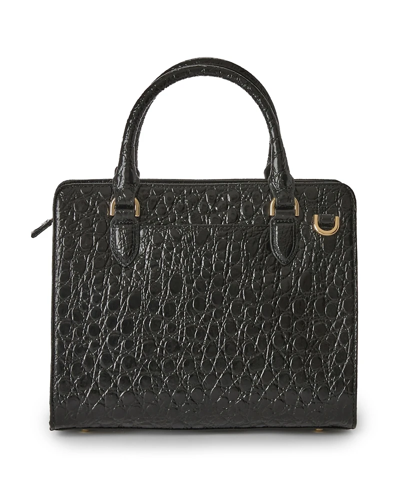 Brahmin Cami Multi Breckenridge Small Leather Satchel Handbag