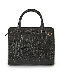 Brahmin Cami Multi Breckenridge Small Leather Satchel Handbag