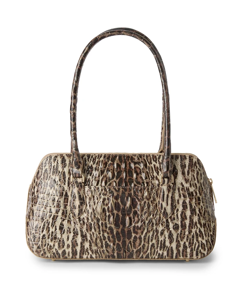 Brahmin Jennifer Melbourne Medium Leather Satchel Handbag