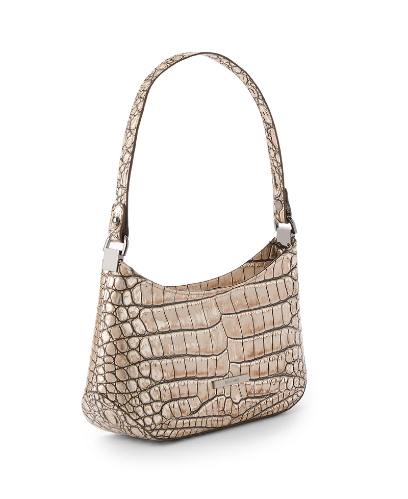 Brahmin Lilibeth Shale Small Leather Shoulder Handbag
