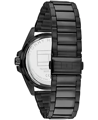 Tommy Hilfiger Men's Quartz Black Ip Stainless Steel Bracelet Watch 42mm