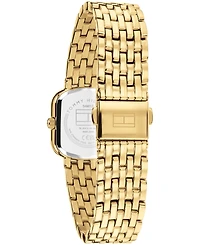 Tommy Hilfiger Women's Quartz Gold-Tone Stainless Steel Bracelet Watch 22mm