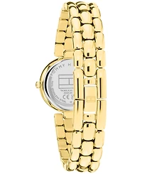 Tommy Hilfiger Women's Quartz Gold-Tone Stainless Steel Bracelet Watch 26mm