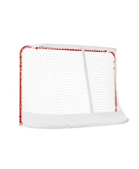 Sevorley Street Hockey Goal, 72" x 48" Steel Training Net, Portable Indoor Outdoor Regulation Goal Set