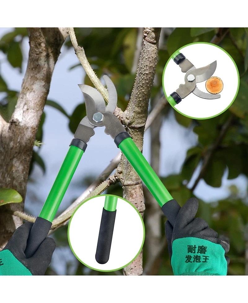 Xdovet Professional Grade Heavy Duty Sk-5 Steel Garden Pruning Shears