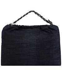 True Religion Women's Vintage Chain Denim Hobo Bag