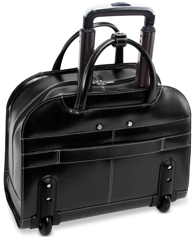 McKlein Davis Wheeled Briefcase