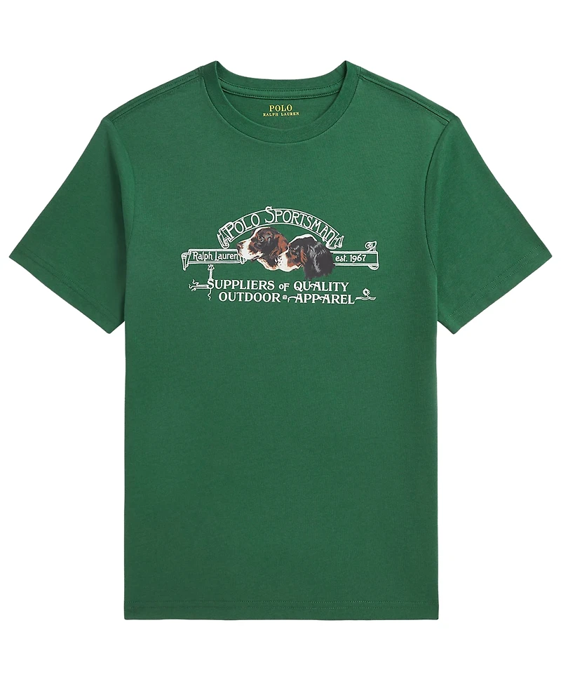 Polo Ralph Lauren Boys' 8-20 Sportsman Jersey T-Shirt