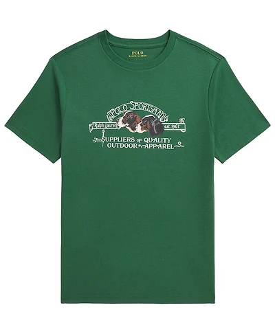 Polo Ralph Lauren Boys' 8-20 Sportsman Jersey T-Shirt