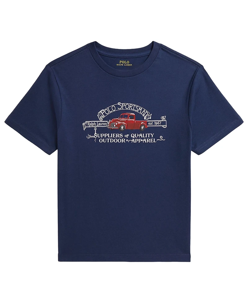 Polo Ralph Lauren Boys' 8-20 Sportsman Jersey T-Shirt