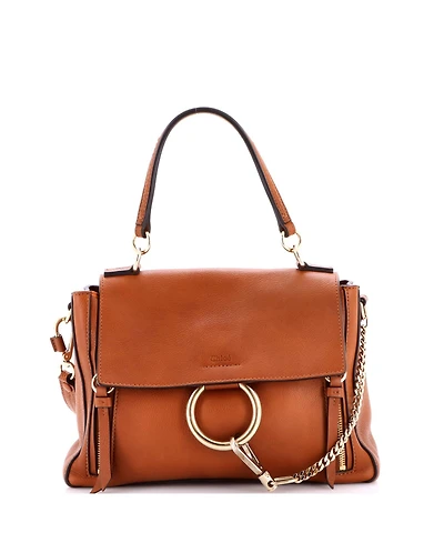 Pre-Owned Chloe Small Faye Day Bag Leather
