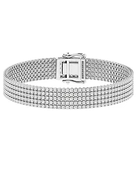 Macy's Lab-Grown Diamond Bracelet (5 ct. t.w.) in 14k White Gold
