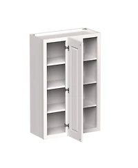 Boyel Living Ready to Assemble Kitchen Cabinet Solid Wood Frame Soft Close Slides Low Voc Uv Finish