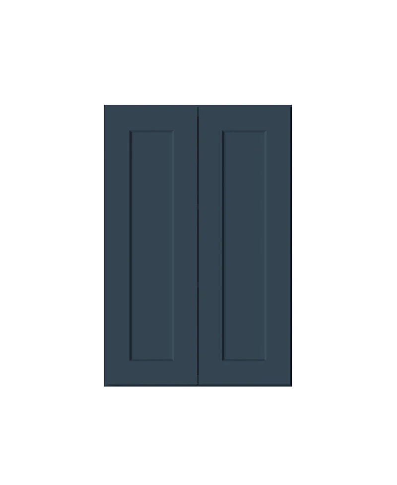 Boyel Living Standard Wall Cabinet 2 Door Shelves, Ready to Assemble Kitchen with Solid Wood Frame