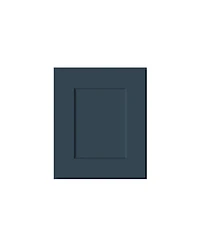 Boyel Living 15 Inch Wide Short Wall Cabinet, Ready to Assemble Cabinet with Solid Wood Frame, Soft-Close Slides and Hinge