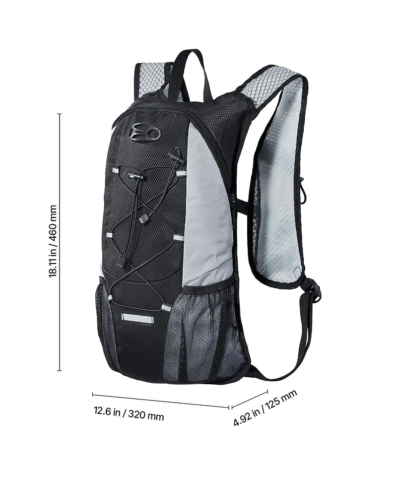 Sevorley Hydration Backpack with 2L Tpu Water Bladder, Lightweight 8L Hiking Daypack for Running and Cycling