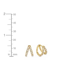 And Now This Stud and Hoop Earring Set