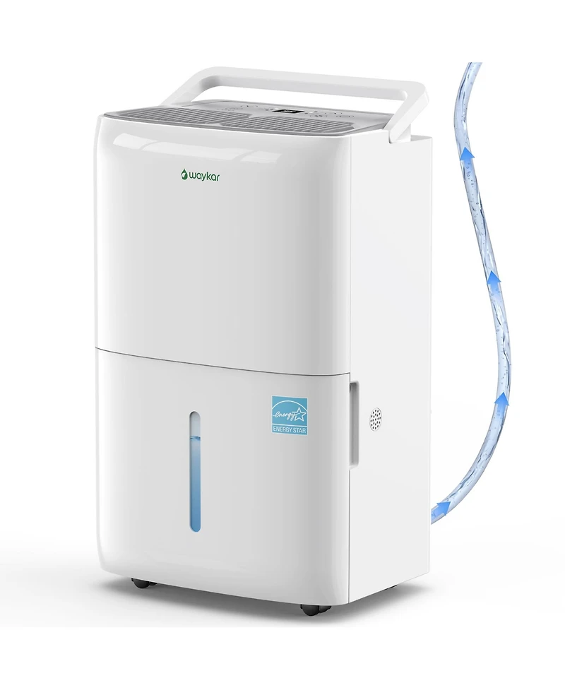 Waykar Energy Star 150 Pint Dehumidifier with Pump-Up to 7,500 Sq. Ft