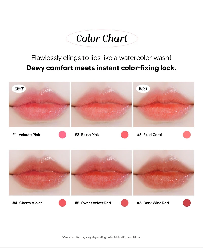 Siia Cosmetics Water Jelly Tint Lipstick